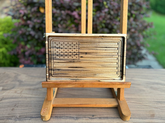 US Flag Tray - Spalted Maple